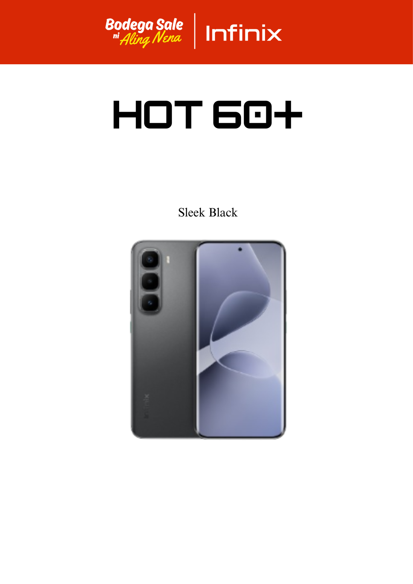 Infinix hot 60+