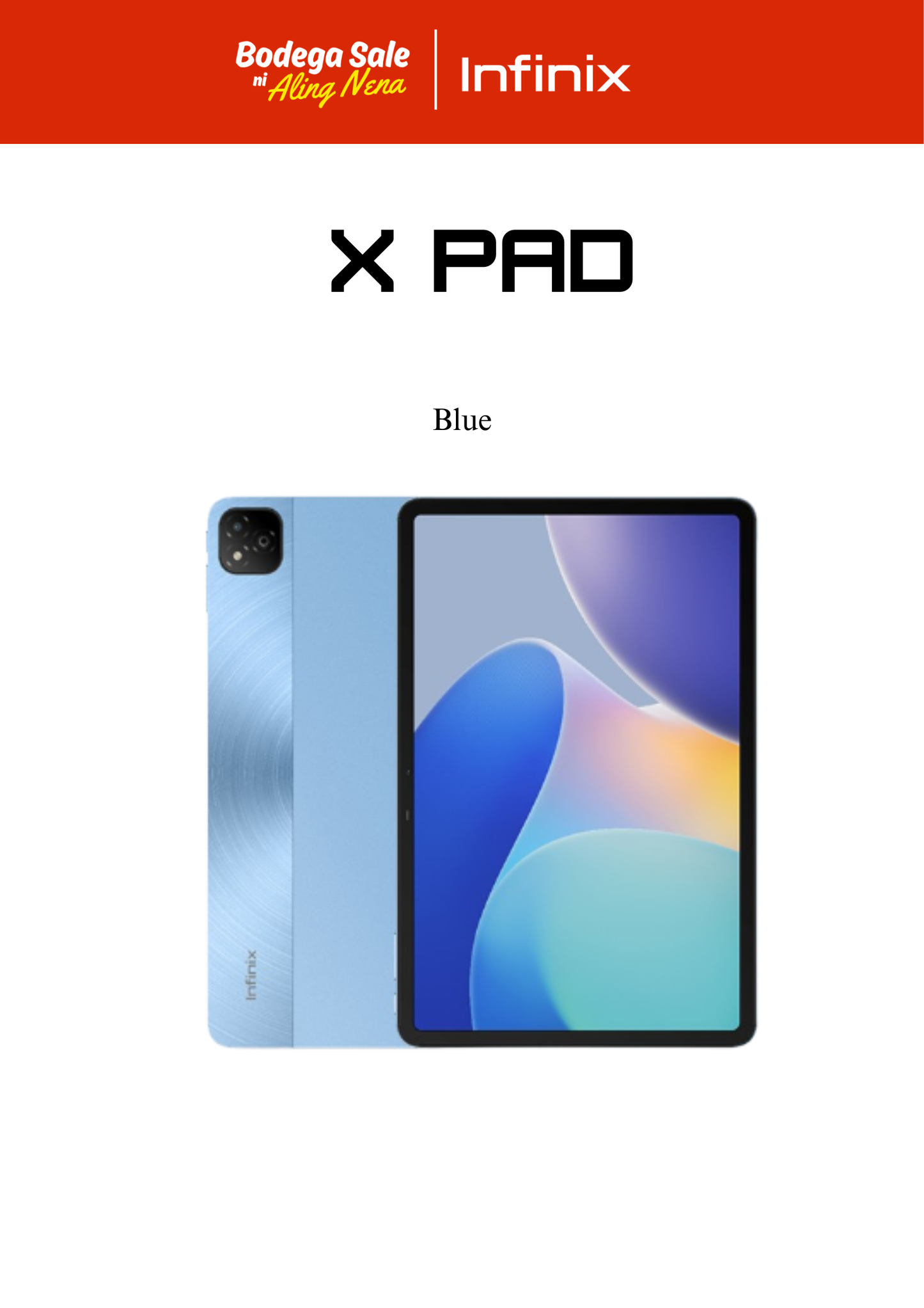 Infinix X Pad