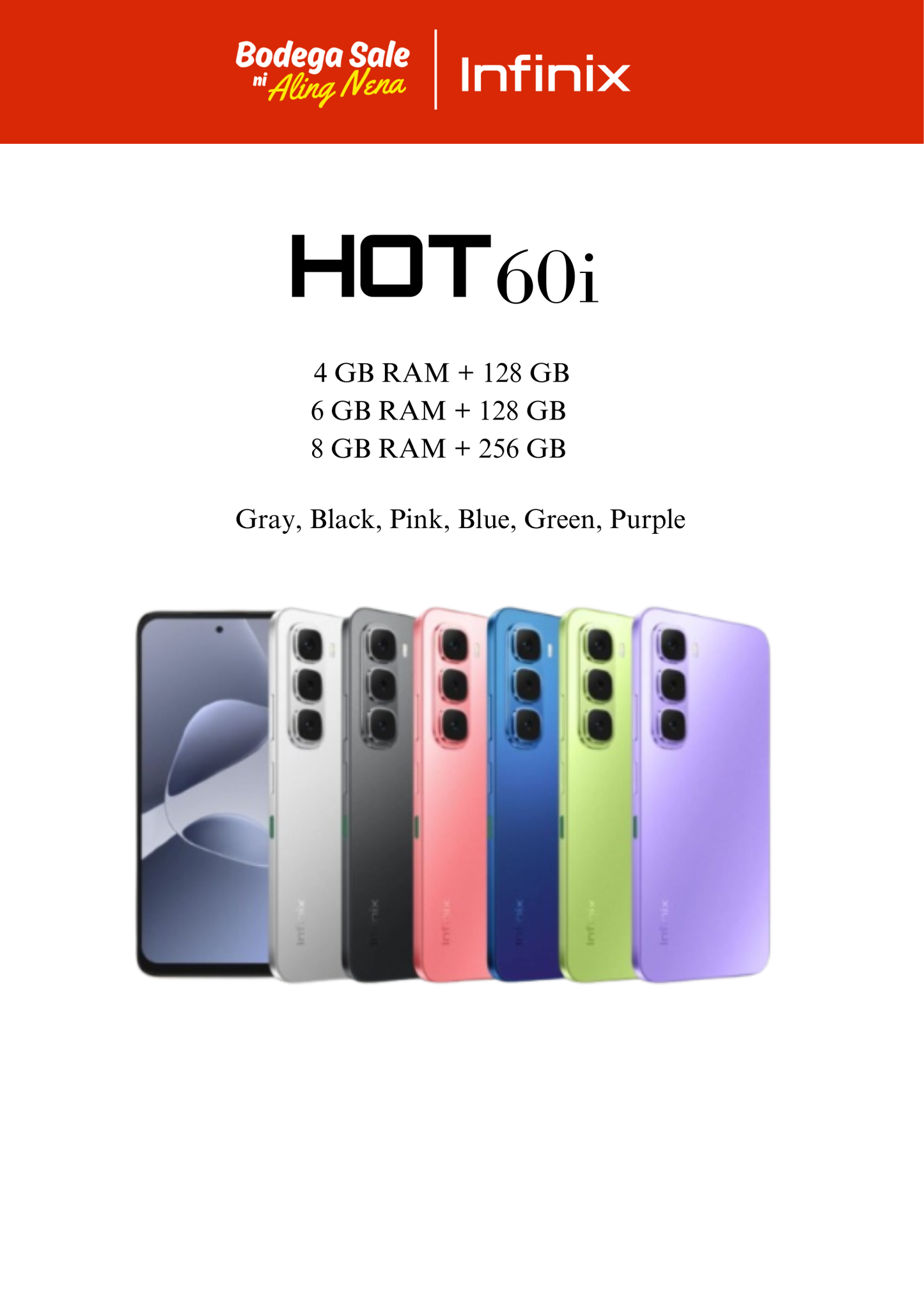 Infinix Hot 60i