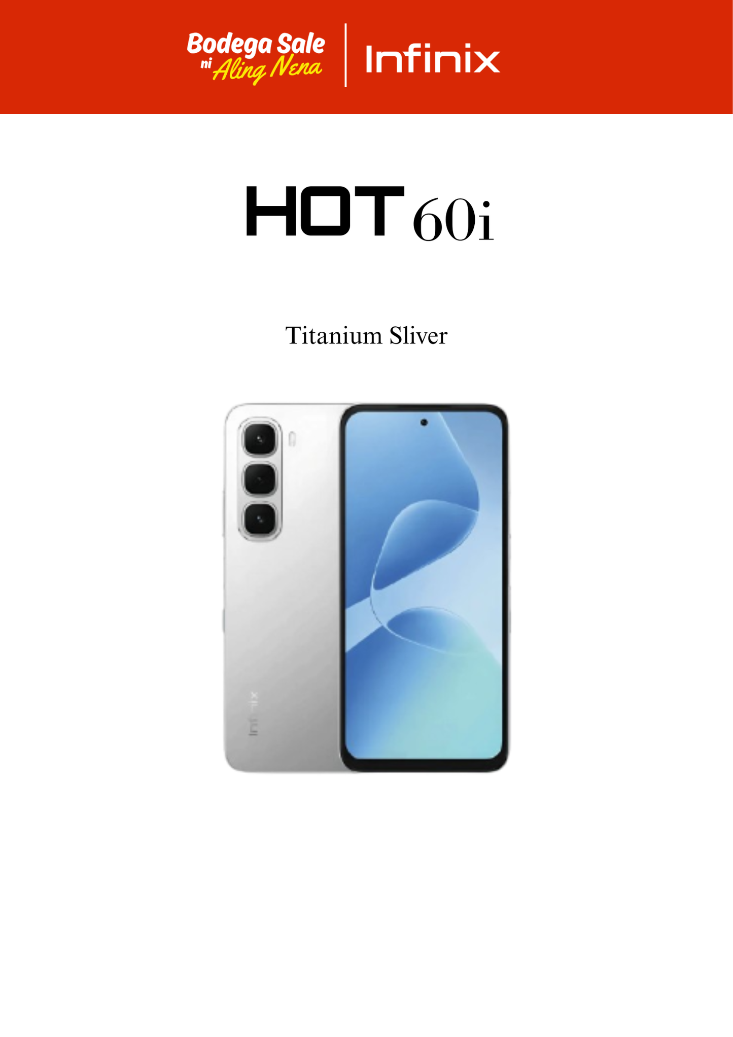 Infinix Hot 60i