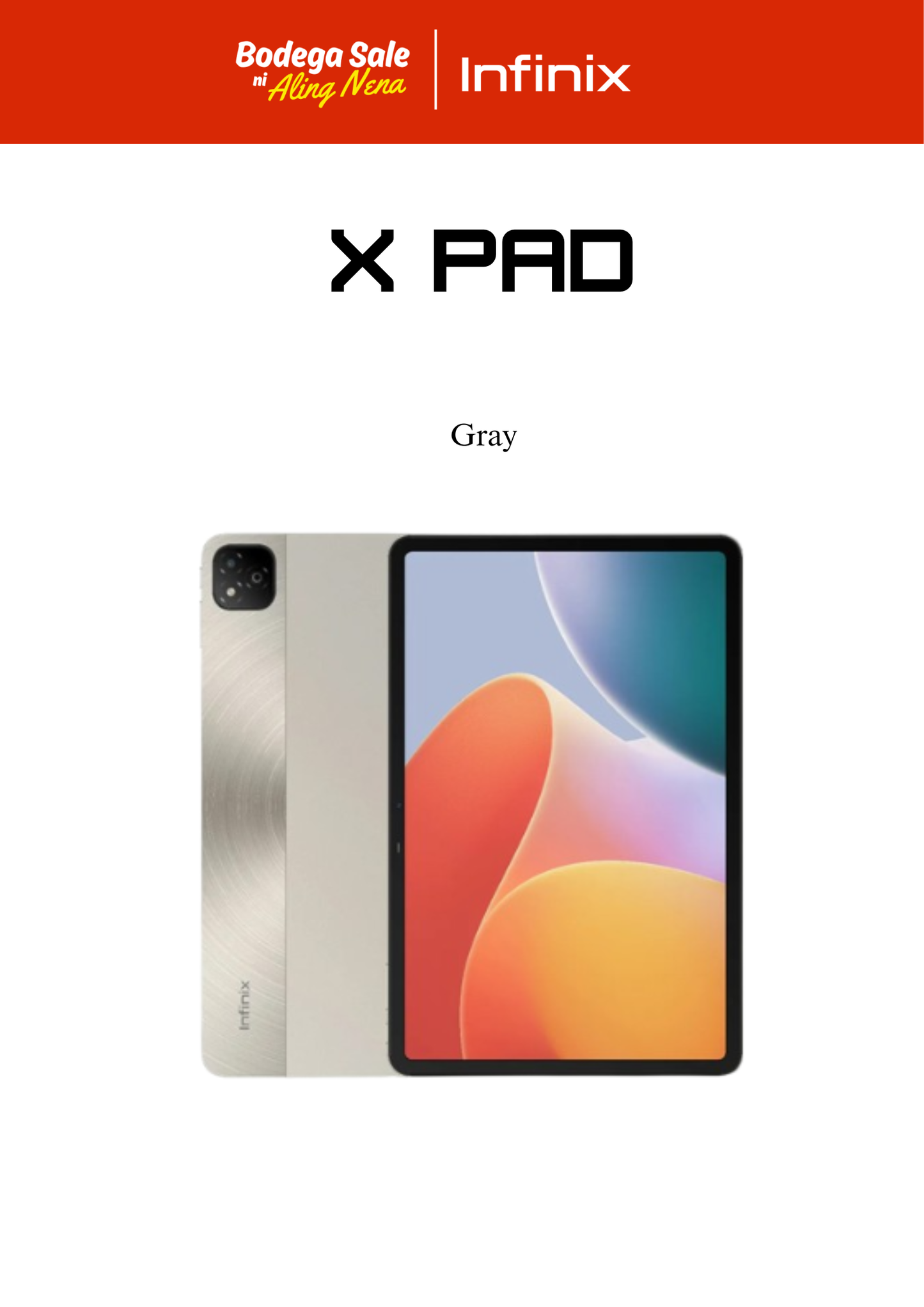 Infinix X Pad