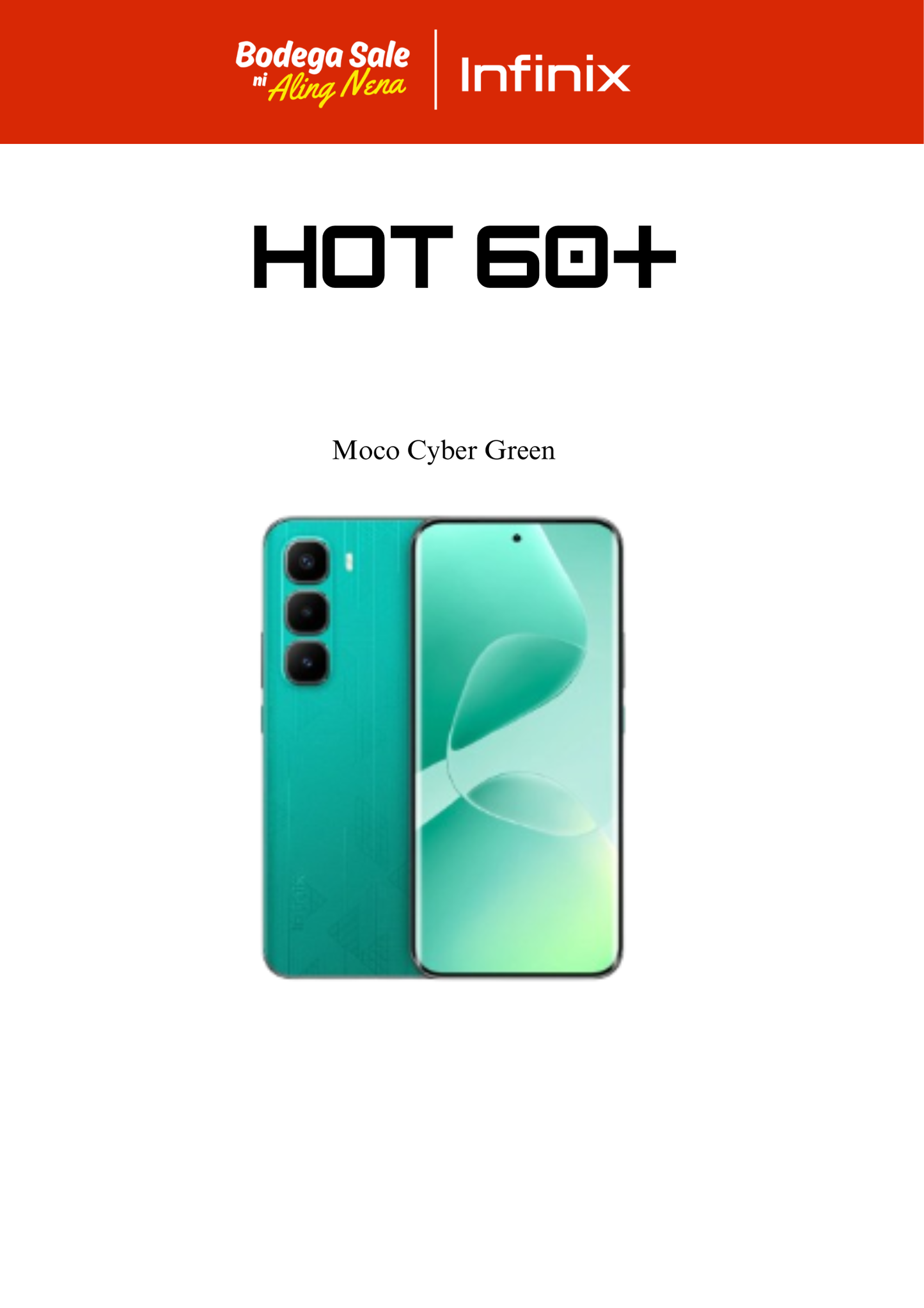 Infinix hot 60+